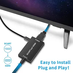 Конвертер SCART → HDMI 1080P з кабелем для телевізора та приставок - мініатюра 5