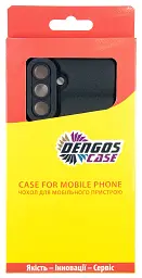 Чохол до мобільного телефона Dengos Kit Samsung Galaxy A36 5G Soft + glass (Black) (DG-KM-140) - мініатюра 4