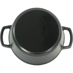 Каструля Kela Calido з кришкою 21 см, 2.5 л чорна (12470)  - мініатюра 3