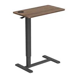 Приставний стіл з регулюванням висоти Officepro ODM270DW Dark Wood/Black (ODM270DW)