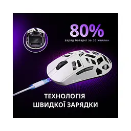Мишка Lorgar Elite MSE90W Wireless/Bluetooth Dark Grey (LRG-MSE90W-DG) - мініатюра 10