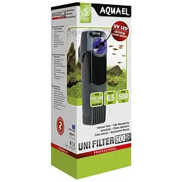 Внутрішній фільтр Aquael UNI Filter UV 500 для акваріума 100-200 л - мініатюра 3