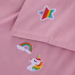 Дитяча постільна білизна MIRSON BABY Poplin Edition Unicorn Wild rose 110х160см (2200013086116) - мініатюра 4