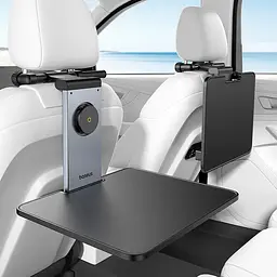 Автотримач Baseus MagPro II Versatile для підголівника (C40272901121) Cosmic Black - мініатюра 3