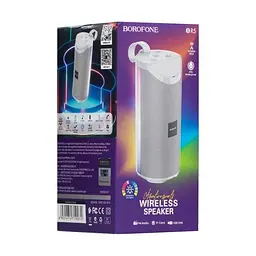 Портативна акустика Borofone BR5 Adventure Sports wireless speaker з ілюмінацією бездротова - мініатюра 3