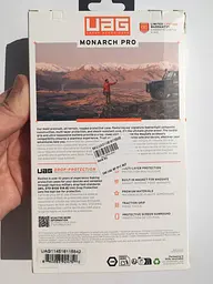 Чохол протиударний UAG Monarch Pro MagSafe для iPhone 17 Carbon Fiber Mallard 114516115542 - мініатюра 4