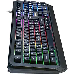 Клавіатура REAL-EL Comfort 7001 Backlit Black (EL123100035) [128770] - мініатюра 7