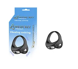 Ерекційне кільце Lovesecret Premium 6.7 см (чорний) - мініатюра 11