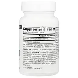 Берберин Berberine 500 mg 30 растительных капсул Source Naturals vit0006519 - миниатюра 2