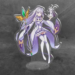 Акрилова колекційна фігурка Аніме: Re:Zero. Життя з нуля в альтернативному світі - Емілія 15 см - мініатюра 2