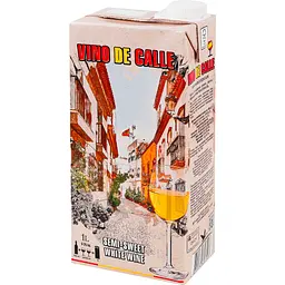 Вино Vinno de Calle біле напівсолодке 1 л - мініатюра 4