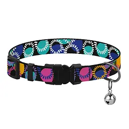 Нашийник для собак BronzeDog Urban Art Диско XS - мініатюра 2