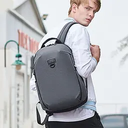 Рюкзак Tigernu T-B3936 15.6" 20 л сірий [121175] - мініатюра 7