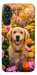 TPU чохол Demsky Flowery labrador для Samsung Galaxy A34 5G