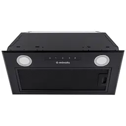Витяжка повновбудована MINOLA HBS 5652 BL 1000 LED - мініатюра 3