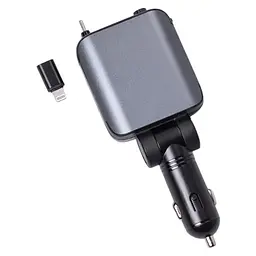 Автомобільний зарядний пристрій з LED-проекцією Shenzhen HP-E1 - мініатюра 4