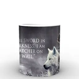 Кухоль GeekLand Game of Thrones Джон Сноу GT.02.057.569 330 мл білий - мініатюра 3