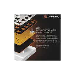 Клавіатура GamePro Genesis Silverlight MK116 USB UA Grey (MK116) - мініатюра 11