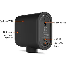 Веб-камера Logitech Mevo Start 3 Pack Black (961-000501) [157024] - мініатюра 11