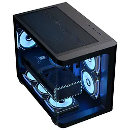 Корпус AeroCool P300C-G-BK-v1 (ACCS-PN02033.11) Black без БЖ - мініатюра 3