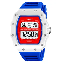 Чоловічий наручний годинник 2296BU Blue Skmei acs0030044 - мініатюра 1