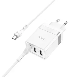 Зарядне Устройство Hoco N21 Pro PD30W+QC3.0 Type-C to IP (33291-01_358) - мініатюра 4