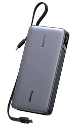 Потужний Повербанк для Ноутбука Ugreen 25000 165W з вбудованим Type C PD 3.0 QC 100W та швидкою зарядкою 20 вольт