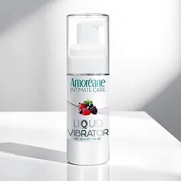 Лубрикант Amoreane Med Liquid Vibrator Berries 30 мл з ефектом вібрації для яскравих відчуттів - мініатюра 2