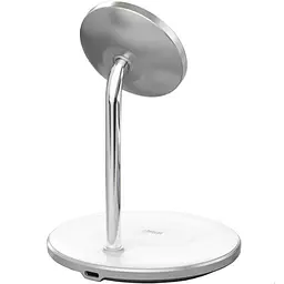 БЗП WIWU Wi-W019 2 in 1 15W White - мініатюра 4