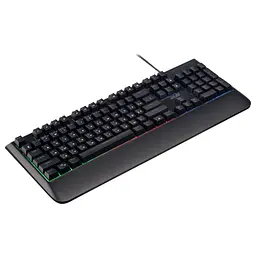 Клавіатура мембранна ігрова з підсвіткою 2E GAMING KG325 Black, 104key, USB-A, EN/UA/RU, LED - мініатюра 4