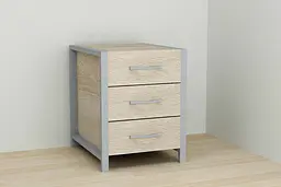 Тумба універсальна Ferrum-decor Вів'єн 3 50x41x40 сірий ДСП Дуб Сонома 16мм (FRD-104198) - мініатюра 4