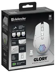 Миша Defender Glory GM-514, LED White (52513) - мініатюра 9