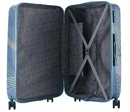 Валіза Semi Line 28" (L) Blue Pattern (T5652-3) (DAS302328) - мініатюра 2