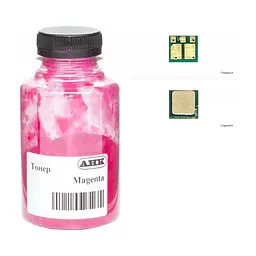 Тонер HP CLJ M180/181 35г Magenta +chip AHK (1505185)