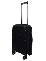 Валіза міні XS+ з поліпропілену Milano bag 0305 40л Чорний - мініатюра 2