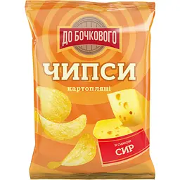 Чипси картопляні До Бочкового зі смаком Сир 100 г