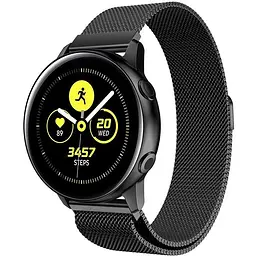 Ремінець Міланська Петля 20 mm Gear S3/S2 Чорний