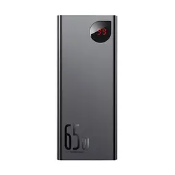 Зовнішній акумулятор Baseus Adaman Metal Digital Display 20000mAh 65W Black (PPIMDA-D01) [68284]