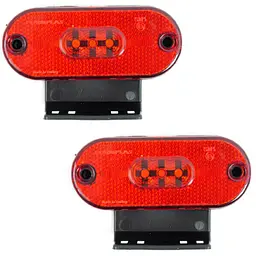 LED Габарит Thoc Auto 110х40 мм - 12/24V 3 діода 2 шт. (FR-181 К-472)