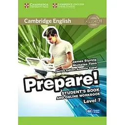Cambridge English Prepare! Level 7 SB and online WB