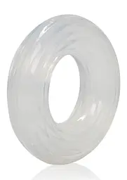 Ерекційне кільце CalExotics Premium Silicone Ring Large прозоре - мініатюра 2