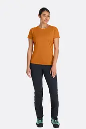 Футболка жіноча Rab Syncrino Base Tee Womens 10 Темно-сірий - мініатюра 3