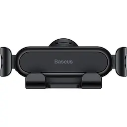 Автотримач Baseus Stable Gravitational Car Mount Lite Air Outlet Version Black (SUWX010001) [134769]