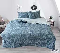 Комплект постільної білизни з компаньйоном (S460) Євро TAG tekstil pbe0037469 - мініатюра 1