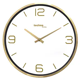 Годинник настінний Technoline WT7280 Gold (WT7280), Золотий
