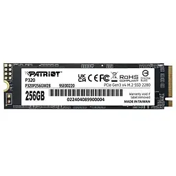 Твердотільний накопичувач SSD Patriot 256Gb teh0023776
