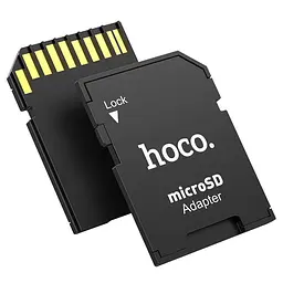 Перехідник карт пам'яті Hoco TF to SD card holder HB22 6931474749321 - мініатюра 2