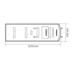 Портативний зарядний пристрій сонячна панель VIDEX VSO-F4120 18V 120W VIDEX (27411-000) - мініатюра 9