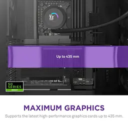 Корпус NZXT H9 Flow Tempered Glass без БЖ Black (CM-H92FB-01) - мініатюра 4