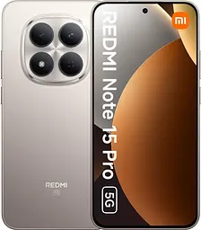 Мобільний телефон Xiaomi Redmi Note 15 Pro 5G 8/256GB Titanium Color (1183690)